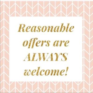 Offers gladly accepted!